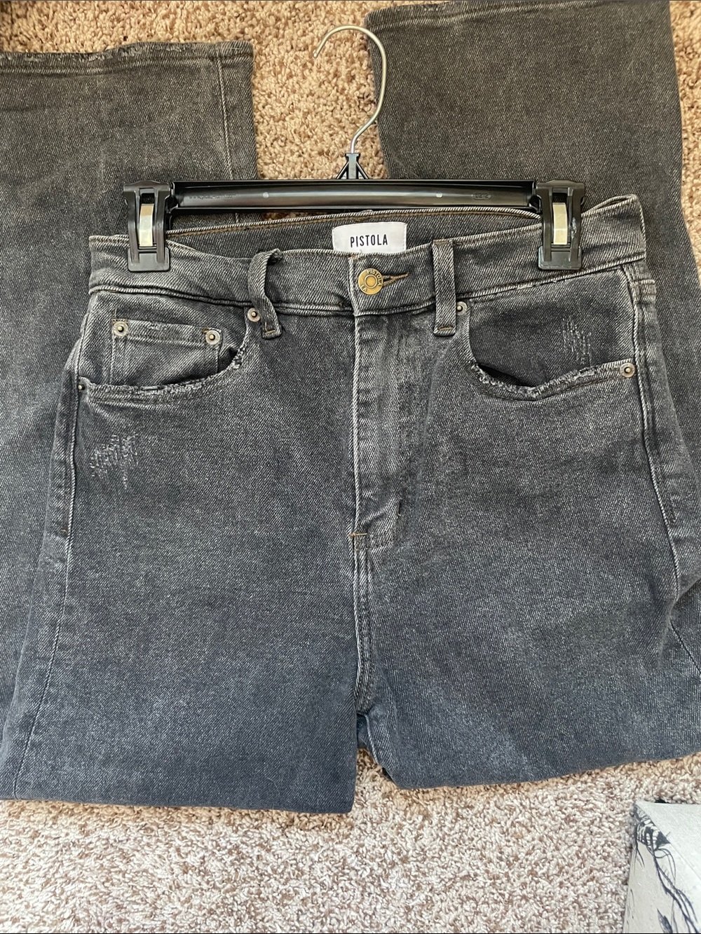 Pistola Black Denim Jeans - Picture 9 of 9